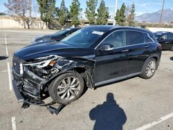 Salvage cars for sale from Copart Rancho Cucamonga, CA: 2019 Infiniti QX50 Essential