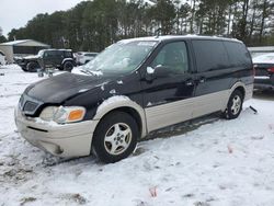 2002 Pontiac Montana Luxury en venta en Seaford, DE