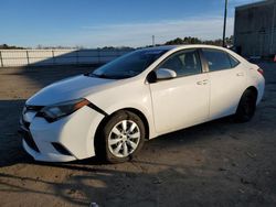 2016 Toyota Corolla L en venta en Fredericksburg, VA