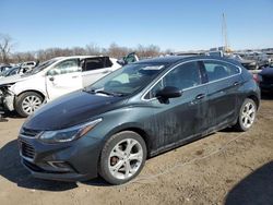 Salvage cars for sale at Des Moines, IA auction: 2018 Chevrolet Cruze Premier