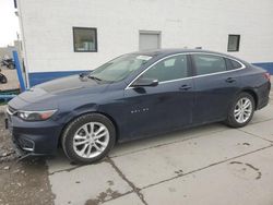 Salvage cars for sale at Farr West, UT auction: 2018 Chevrolet Malibu LT