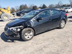 Salvage cars for sale at auction: 2015 KIA Forte LX