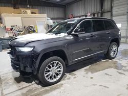 Salvage cars for sale at Rogersville, MO auction: 2022 Jeep Grand Cherokee Summit