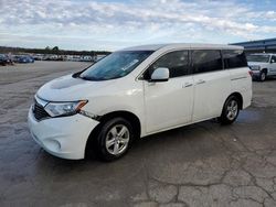 Nissan Quest salvage cars for sale: 2013 Nissan Quest S