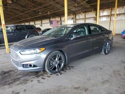 Salvage cars for sale from Copart Cleveland: 2013 Ford Fusion Titanium