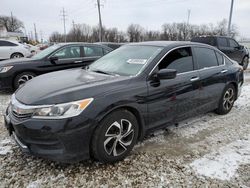 Honda salvage cars for sale: 2017 Honda Accord LX