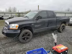 Salvage trucks for sale at Arlington, WA auction: 2006 Dodge RAM 1500 ST