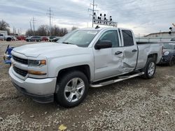 Chevrolet salvage cars for sale: 2018 Chevrolet Silverado K1500 Custom