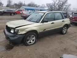 Subaru salvage cars for sale: 2004 Subaru Forester 2.5X