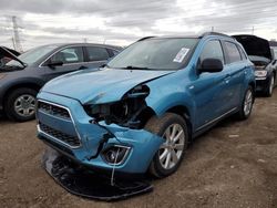 Salvage cars for sale at Elgin, IL auction: 2013 Mitsubishi Outlander Sport SE