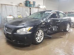 Salvage cars for sale at Elgin, IL auction: 2009 Nissan Maxima S