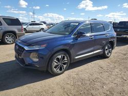 Salvage cars for sale at Greenwood, NE auction: 2020 Hyundai Santa FE SEL