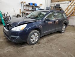 Salvage cars for sale from Copart Ham Lake, MN: 2013 Subaru Outback 2.5I