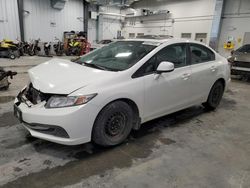 Vehiculos salvage en venta de Copart Ottawa, ON: 2013 Honda Civic LX