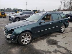 Salvage cars for sale at Dunn, NC auction: 2007 Mercedes-Benz E 350 4matic Wagon