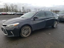 Salvage cars for sale at Portland, OR auction: 2016 Toyota Avalon XLE