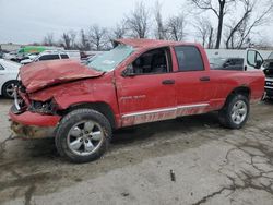 Salvage trucks for sale at Bridgeton, MO auction: 2004 Dodge RAM 1500 ST