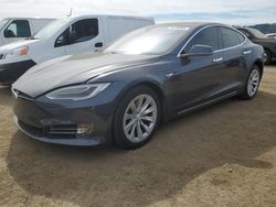 Salvage cars for sale at San Martin, CA auction: 2016 Tesla Model S