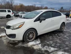 Salvage cars for sale at East Granby, CT auction: 2012 KIA Rio LX