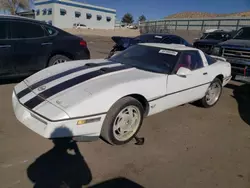 Salvage cars for sale at Albuquerque, NM auction: 1989 Chevrolet Corvette