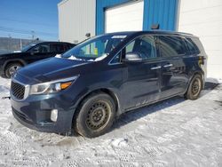 KIA salvage cars for sale: 2017 KIA Sedona EX