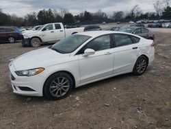 Salvage cars for sale at Madisonville, TN auction: 2017 Ford Fusion SE