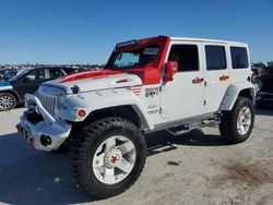 SUV salvage a la venta en subasta: 2016 Jeep Wrangler Unlimited Sahara