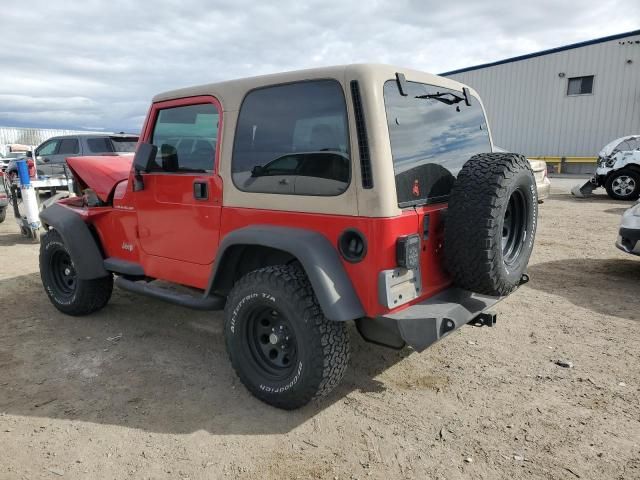 2001 Jeep Wrangler / TJ Sport