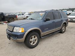 Salvage cars for sale from Copart Houston, TX: 2002 Ford Explorer Eddie Bauer