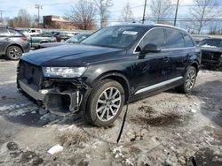 Salvage cars for sale at New Britain, CT auction: 2018 Audi Q7 Premium Plus