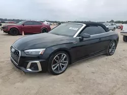 Salvage cars for sale from Copart Houston, TX: 2023 Audi A5 Premium Plus 45