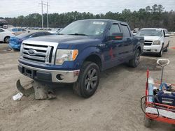 Salvage cars for sale at Greenwell Springs, LA auction: 2012 Ford F150 Supercrew