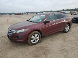 Salvage cars for sale from Copart Houston, TX: 2012 Honda Crosstour EX