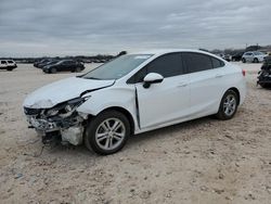 Salvage cars for sale at San Antonio, TX auction: 2016 Chevrolet Cruze LT