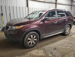 Salvage cars for sale at West Mifflin, PA auction: 2012 KIA Sorento Base