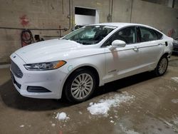 Salvage cars for sale at Blaine, MN auction: 2014 Ford Fusion SE Hybrid