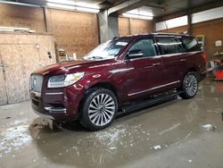 Salvage cars for sale at Ebensburg, PA auction: 2020 Lincoln Navigator Reserve