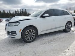 Salvage Cars with No Bids Yet For Sale at auction: 2017 Audi Q7 Premium Plus