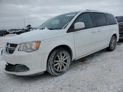 Salvage cars for sale at Woodhaven, MI auction: 2016 Dodge Grand Caravan SXT