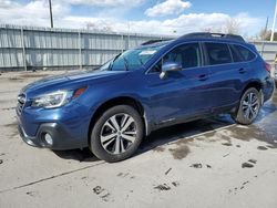 Salvage cars for sale at Littleton, CO auction: 2019 Subaru Outback 2.5I Limited