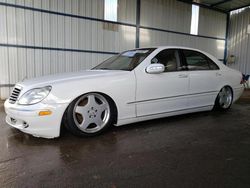 Salvage cars for sale at Brighton, CO auction: 2005 Mercedes-Benz S 500