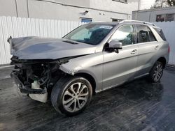 Salvage cars for sale at Opa Locka, FL auction: 2016 Mercedes-Benz GLE 350 4matic