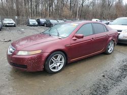 Acura salvage cars for sale: 2005 Acura TL