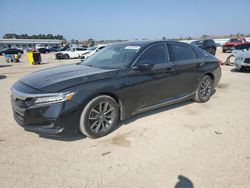 Salvage cars for sale at Harleyville, SC auction: 2021 Honda Accord EXL