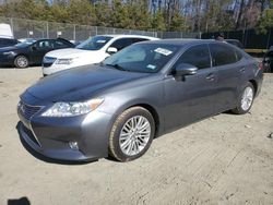 Salvage cars for sale at Waldorf, MD auction: 2015 Lexus ES 350