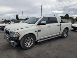 SUV salvage a la venta en subasta: 2018 Dodge RAM 1500 Longhorn