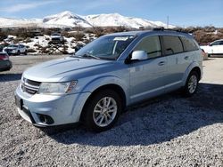 Salvage cars for sale at Reno, NV auction: 2013 Dodge Journey SXT