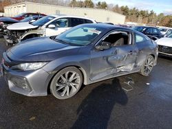 Salvage cars for sale from Copart Exeter, RI: 2018 Honda Civic SI