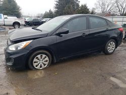 Salvage cars for sale at Finksburg, MD auction: 2015 Hyundai Accent GLS