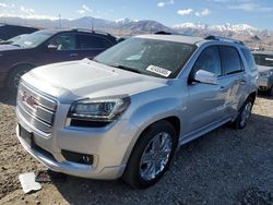 Salvage cars for sale at Magna, UT auction: 2016 GMC Acadia Denali